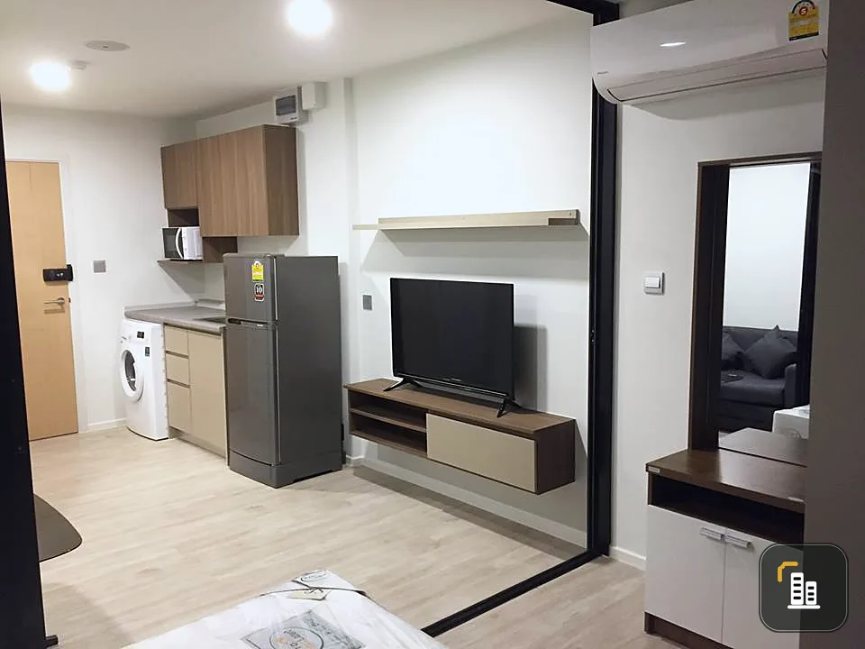 For rent urgently!! Kave Condo, 4th floor, Building B, beautiful room, fully furnished, ready to move in, don't miss it!!