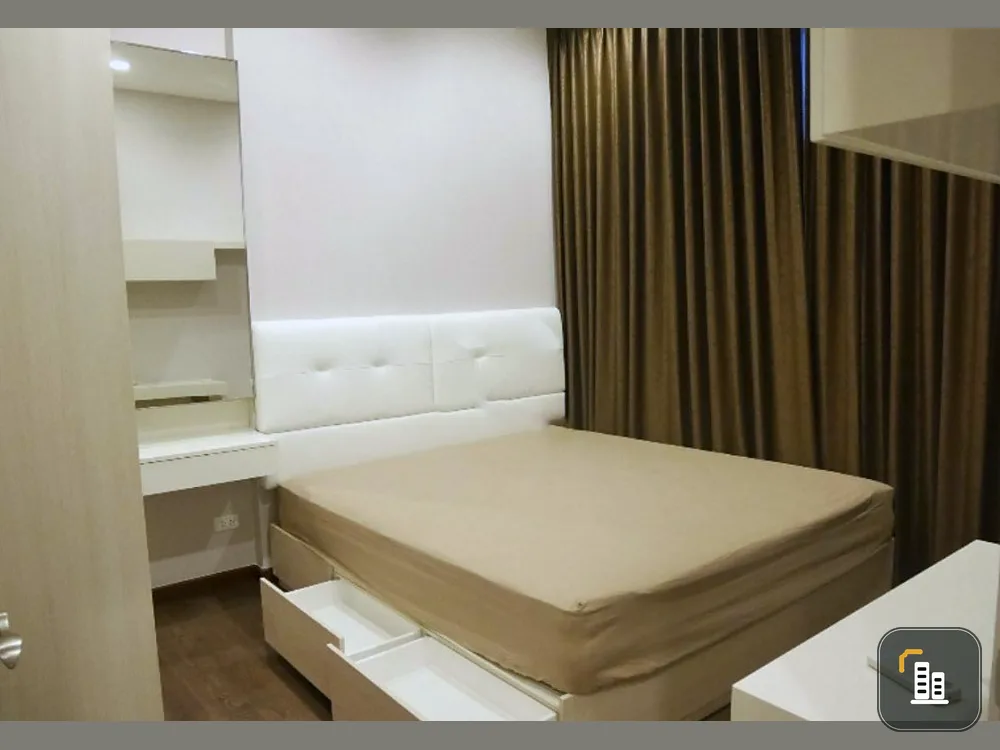 Condo for rent, Q Asoke, beautiful room, full furniture, don't wait.