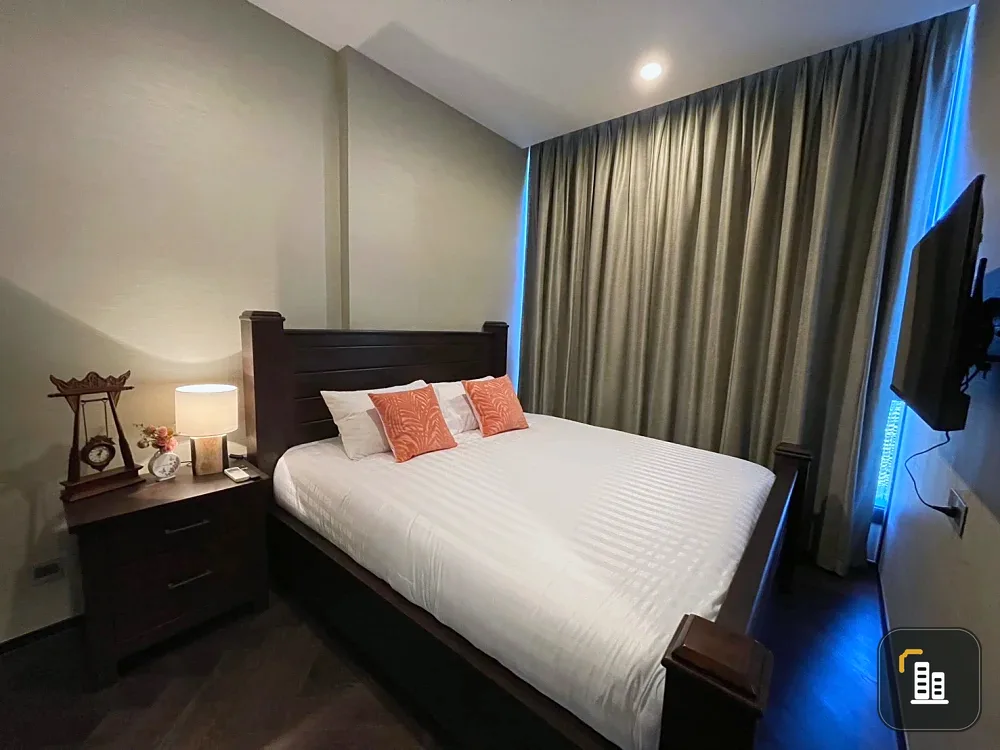 For rent!! Condo The S Sukhumvit 36, 34th floor, high floor, beautiful room, fully furnished, ready to move in, don't miss it!!