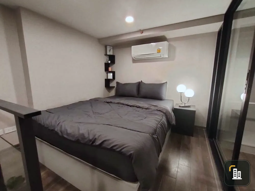Condo for rent, Knightsbridge Space Rama 9, beautiful room, beautiful view, can't miss it, book now.