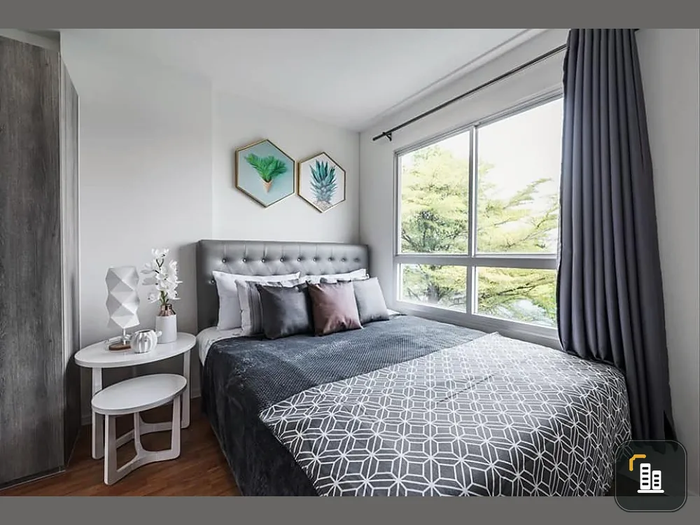 Condo for sale, Lumpini Ville Ratburana - Riverview 2, Building A, beautifully decorated room, fully furnished, great price, don't miss it!!