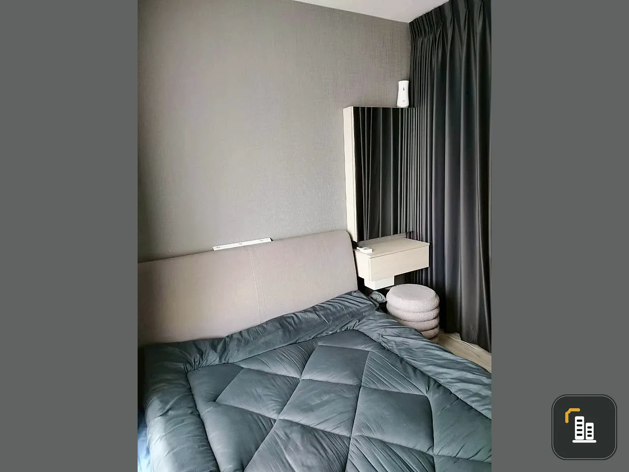 Quick sale, Aspire Rattanatibet 2, 1 bedroom, 1 bathroom, 17th floor, Building A, complete facilities, city view.
