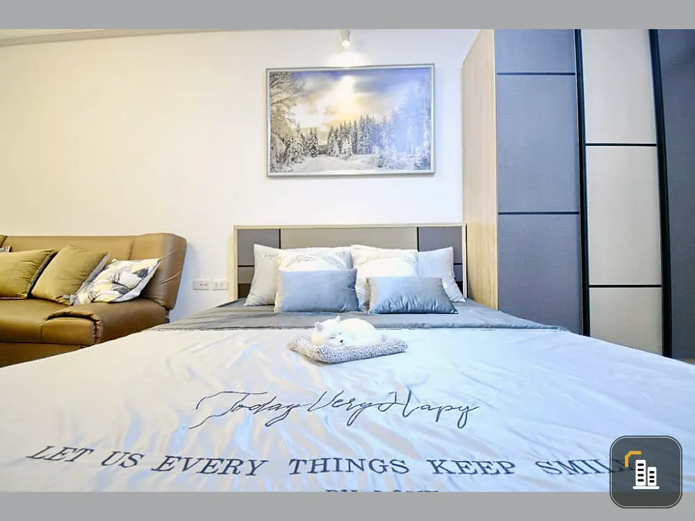 Condo for sale Supalai City Resort Ratchada-Huay Kwang, airy view, beautiful decoration, warm, full furniture.