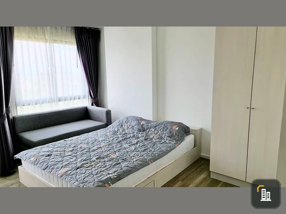 Condo for sale, Kensington Kasetcampus, Studio room, size 23.7 sq.m., Building B, 14th floor, fully furnished, book now.