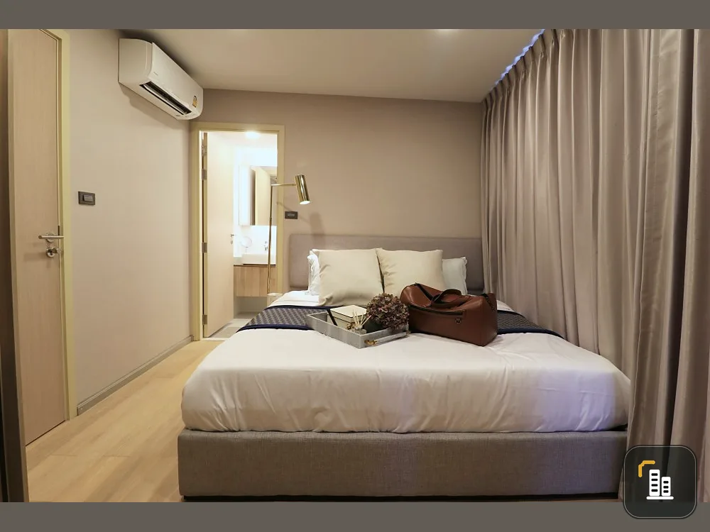Condo for rent, Walden Asoke, clear view, unblocked, new room, never been there, fully furnished, hurry to reserve