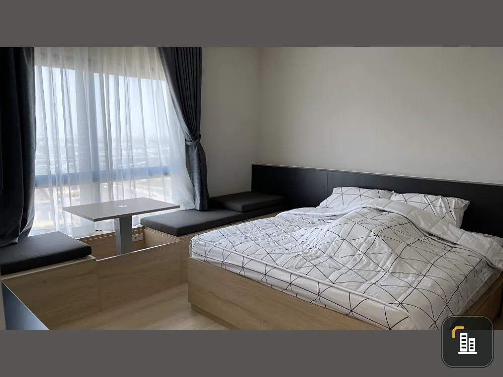 Condo for rent, A Space Me Bangna, beautiful room, full furniture, don't wait.