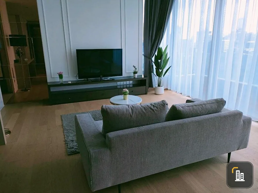 Condo for rent, Saladaeng One, luxury room, special price!! 2 bedrooms, ready to move in, don't miss it!