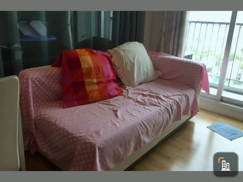 Selling The Parkland Ngamwongwan, Khae Rai, beautiful room, good view, 1 bedroom, fully furnished, ready to move in. Book now, don't wait, hurry up.