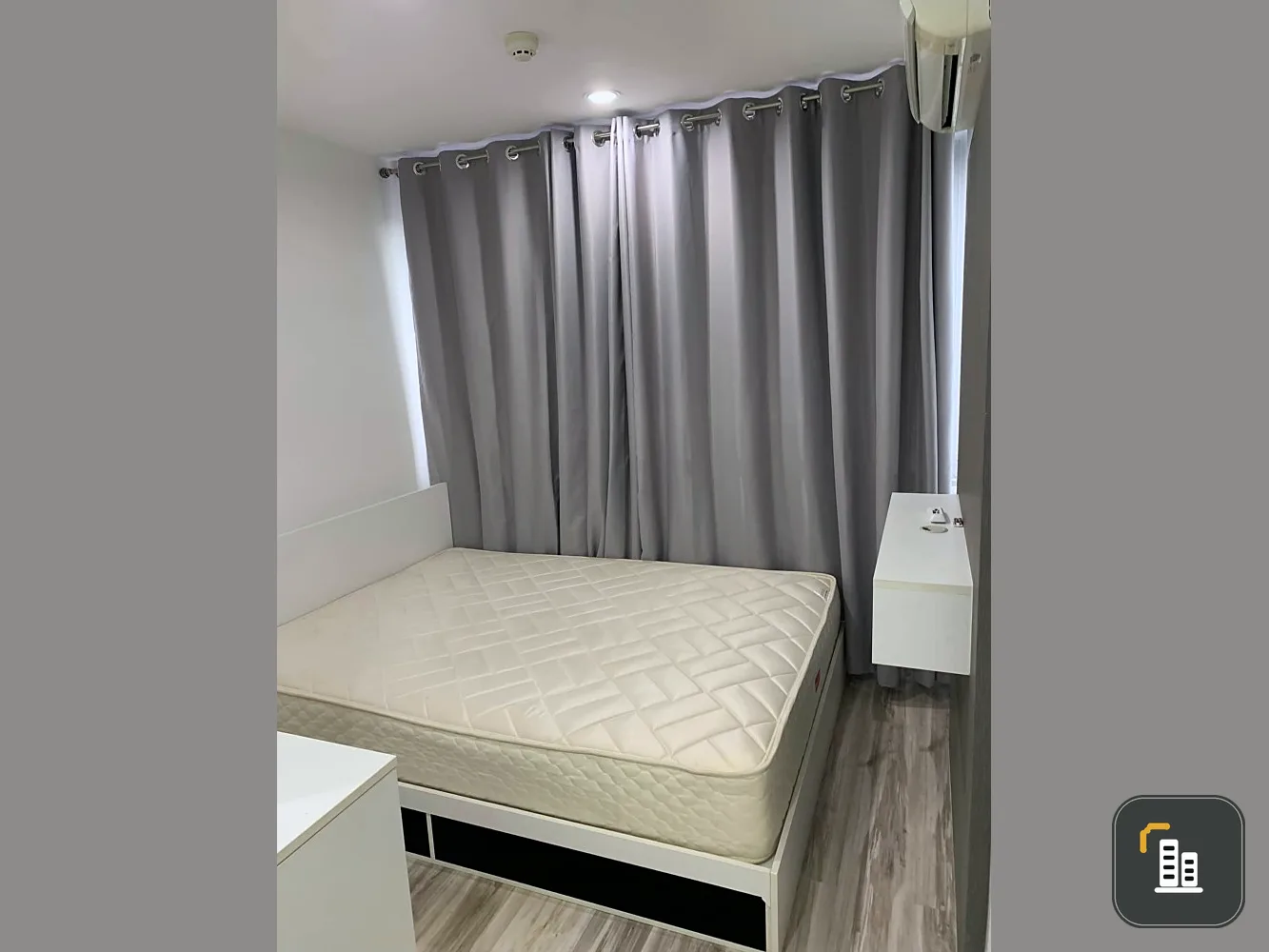 Sell / rent Sammakorn S9 condominium, nice room, garden view, balcony, get the wind, don't mess around, but hurry to reserve