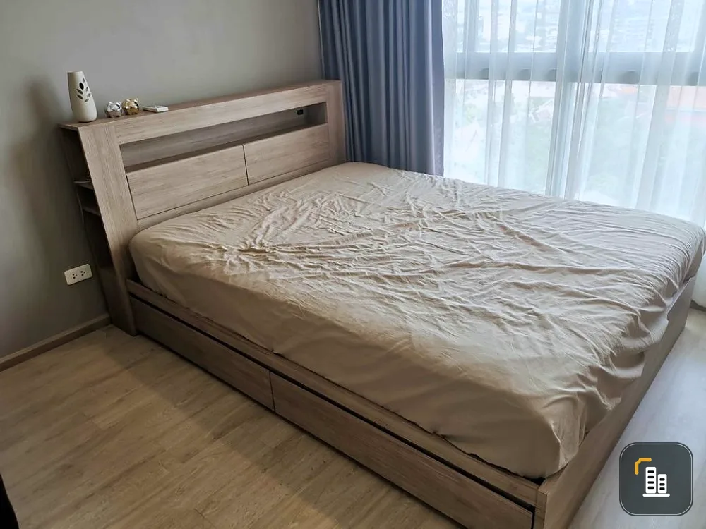 Selling Ideo Wutthakat, Studio room, north, high floor, unblocked view, good leather sofa This must be booked quickly.