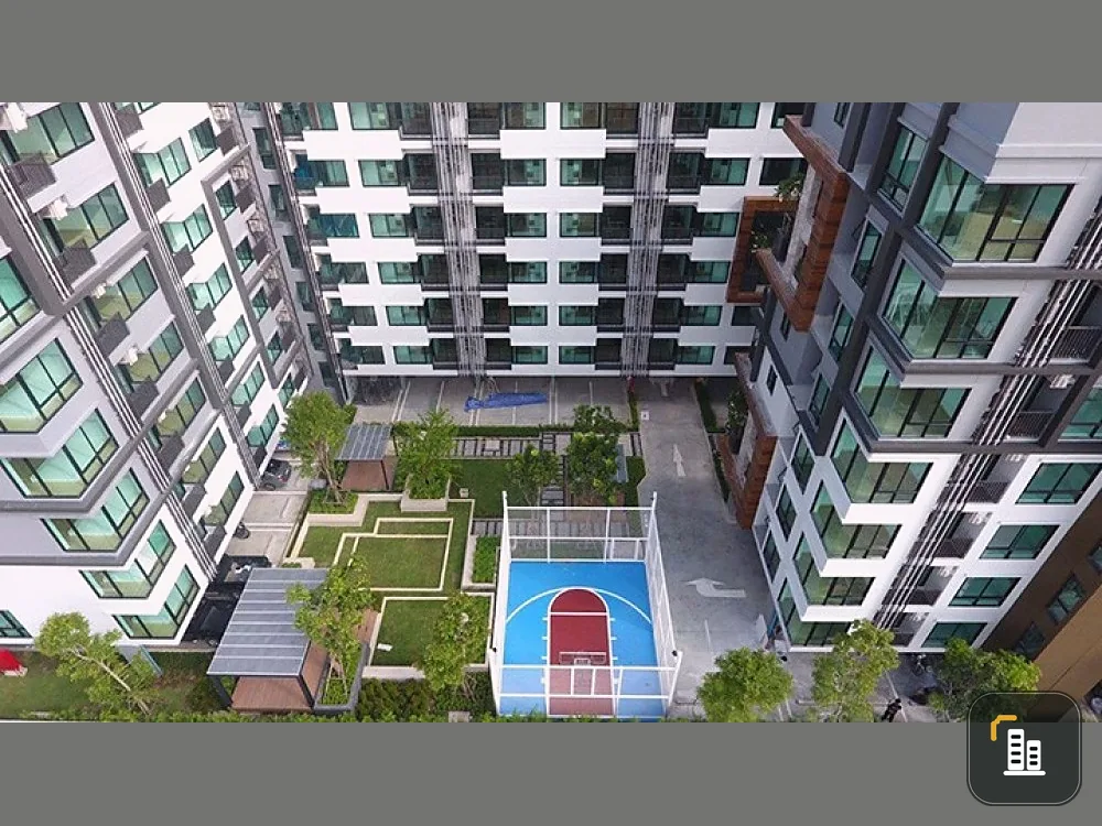 Sale down payment, KAVE SALAYA Condo, Building C, 4th floor, complete set of furniture, good location, near university, book now!