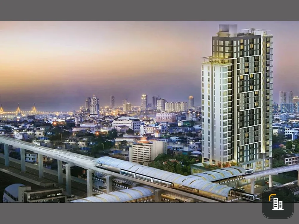 Sale Chewathai Interchange, wide room, high floor, good fully furnished I'm ready. Book now.