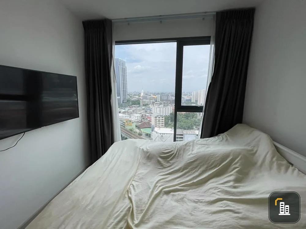 Quick sale!! Condo Ideo Mobi Sukhumvit 66, 18th floor, fully furnished. Ready to move in, book now!!