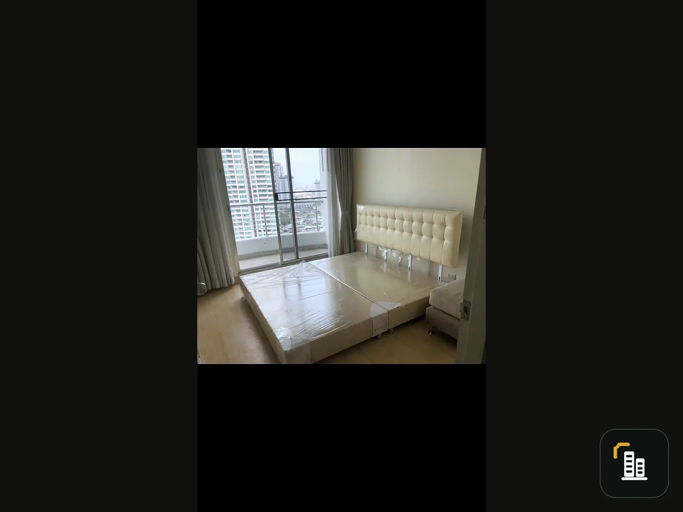 Condo for sale, Supalai River Place, on the Chao Phraya River, 22nd floor, very good feng shui, Sai Mu, must not miss this room.