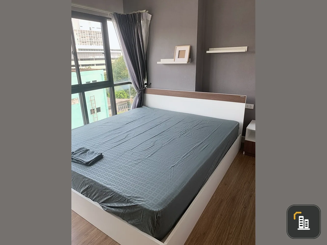 Condo for sale, Hallmark Ngamwongwan, fully furnished, complete electrical appliances, ready to move in