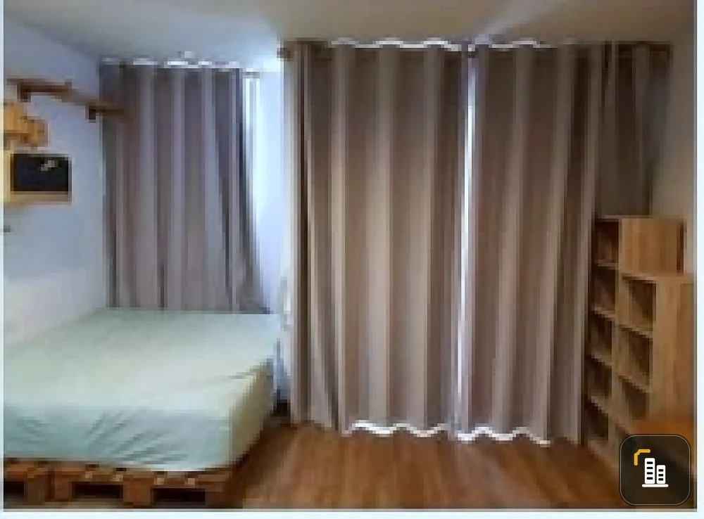 Sell Wire condo Ratchada 19, very clean room. Fully furnished + electrical appliances Don't miss out on this beautiful room, book now.