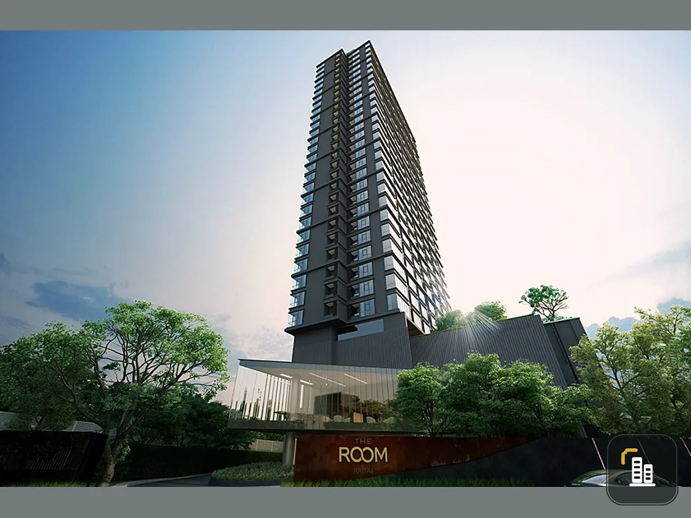 Sell/rent The Room Rama 4, high floor, beautiful view, wide room, great price, good like this, you must reserve it. Don't miss it.