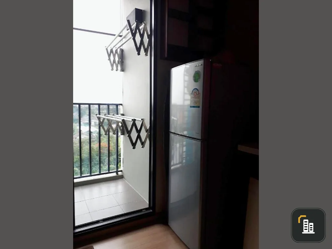 Selling The BASE Chaengwattana, beautiful room, very good view, 1 bedroom, fully furnished, ready to move in. Hurry up to be the owner.
