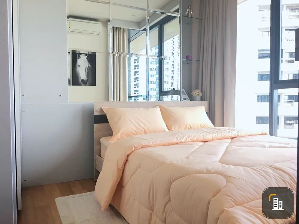 Condo for sale or rent, The Lumpini 24, east side, beautiful view, unblocked view, sunny, not hot, ready to move in
