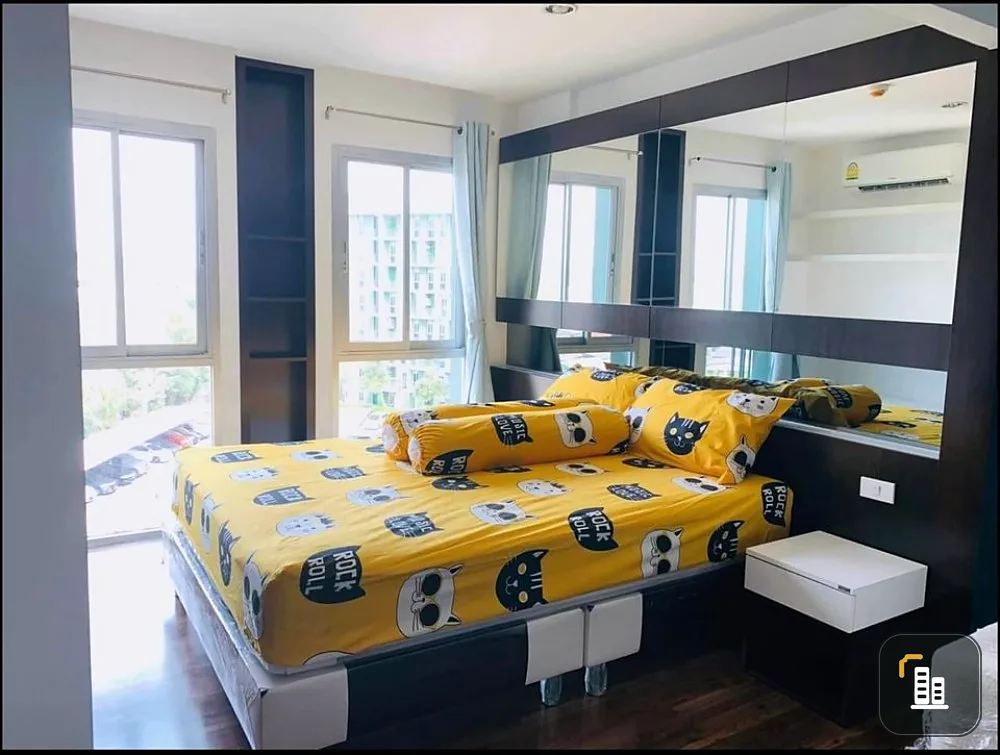 Parc Exo Kaset-Nawamin for sale, room size 33 sq.m., 6th floor, good condition, this is very rare. Hurry up to reserve.