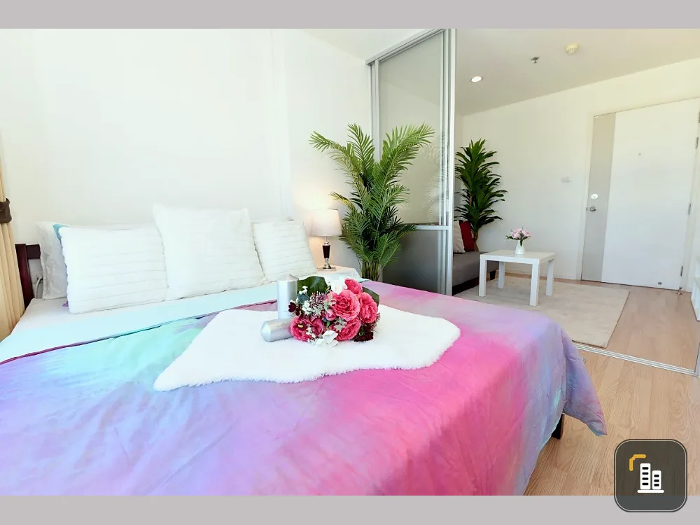 Quick sale!! Condo Lumpini Ville Ramkhamhaeng 60/2, 12th floor, Building A, high floor, beautiful view, hurry and book now!!
