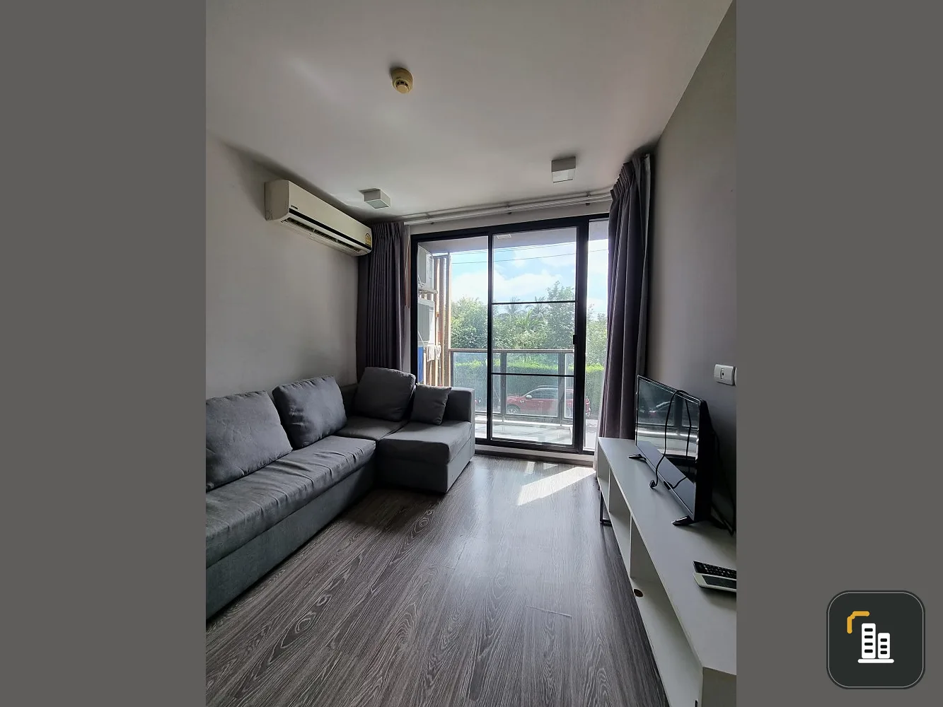 Sale Sale Rattanathibet 2 bedrooms, 1 bathroom, 2nd floor, full set of amenities. If interested, hurry to reserve.