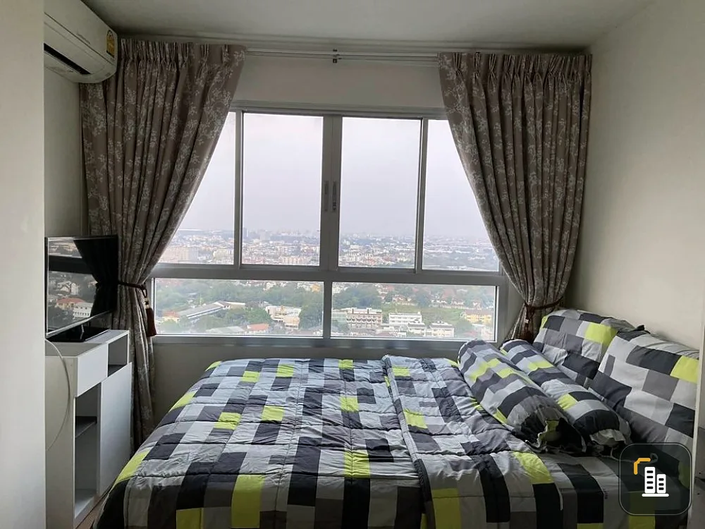 Condo for sale, Lumpini Ville Prachachuen-Phongphet 2, high floor, beautiful view, clear, nice decorated room, book now.