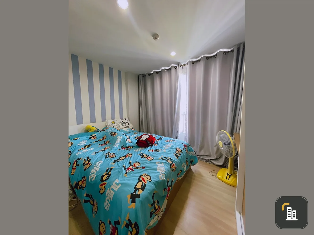 Selling The Niche ID Rama 2, 8th floor, top floor, good atmosphere, ready to move in, fully furnished, don't miss it!!
