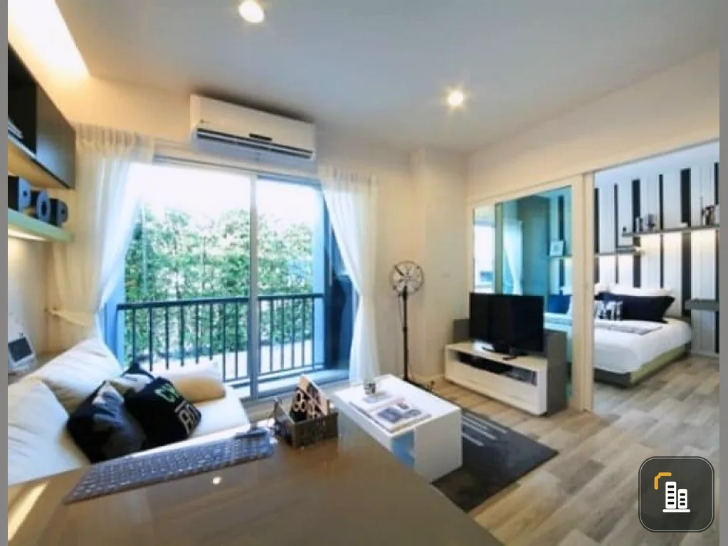 Quick sale condo The Key Chaengwattana, furnished room, ready to move in. all in one place Let me tell you that you shouldn't miss it.