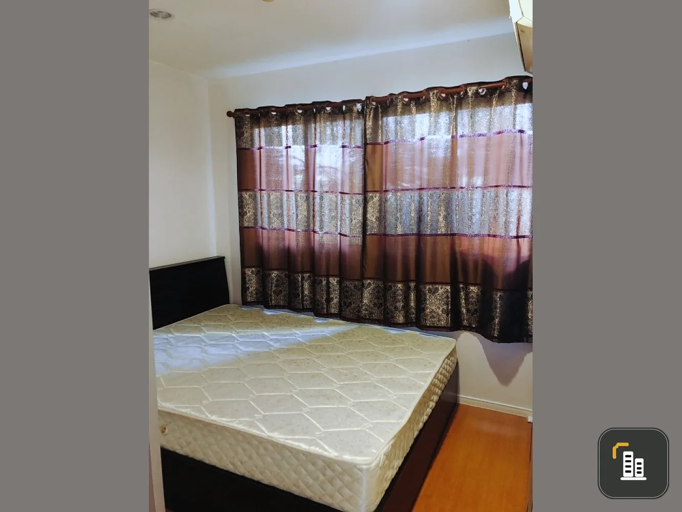 Quick sale!! Lumpini Condo Town Nida-Serithai, 2nd floor, Building A, Phase 1, fully furnished, ready to move in, ready to move in immediately!!