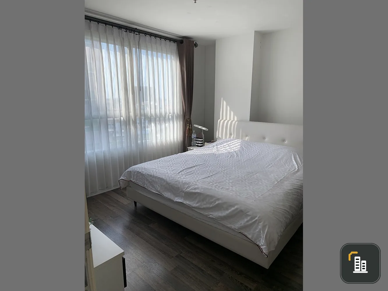 Condo for sale, dBURA PRANNOK, corner room, 2 bedrooms, 2 bathrooms, private, ready to move in, easy to travel, don't wait, book now.