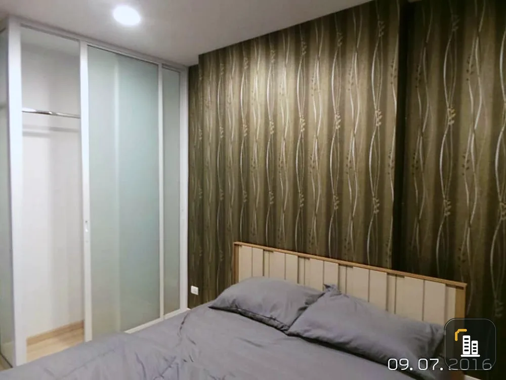 For rent, Bangkok Horizon Ratchada-Thapra, rare room, 19th floor, Asiatique view, clear, not hot