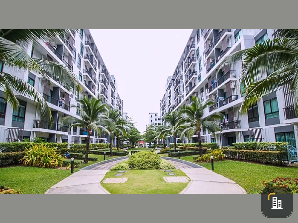 For sale Icon Do Sukhumvit 105 ready to move in The central area is complete. Don't wait, hurry up.