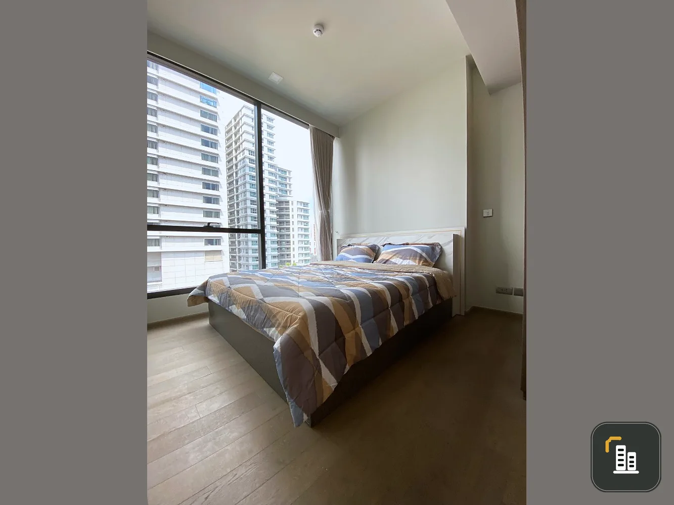 Condo for rent Celes Asoke, very beautiful room, very good view, beautiful decoration, fully furnished ready to move in