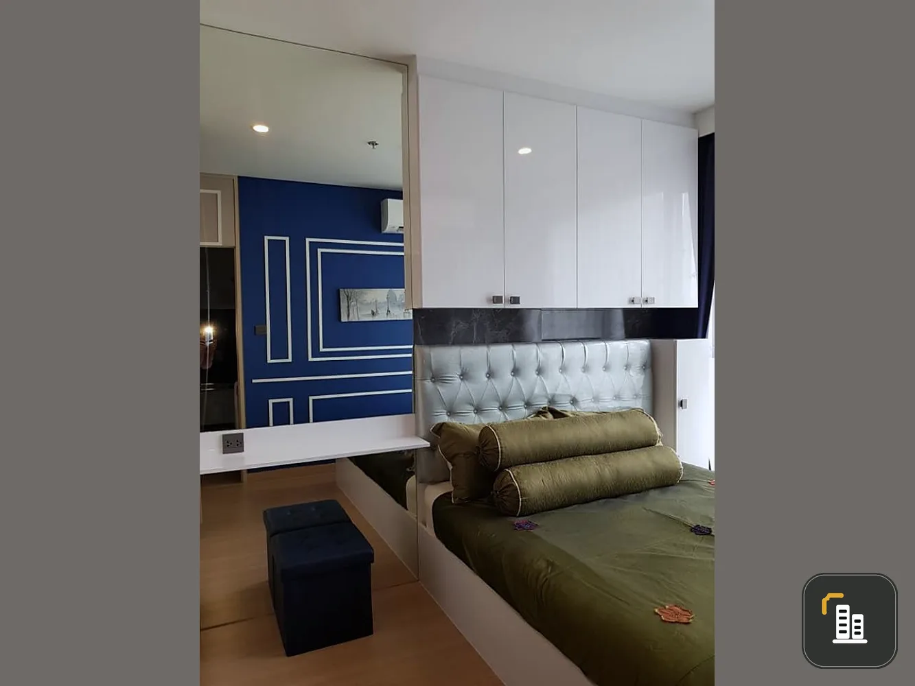 Condo for rent, Lumpini Suite Phetchaburi - Makkasan, beautiful room, built-in furniture don't miss a lot