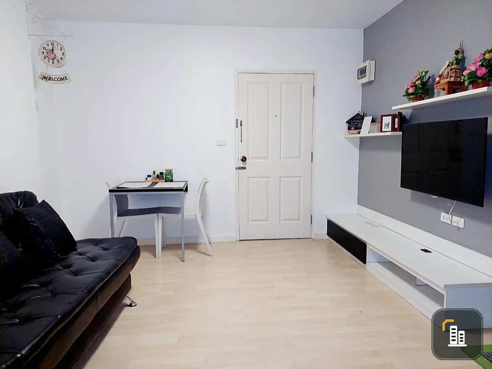 Quick sale!! D Condo Ramintra, beautiful room, 7th floor, Building B, good location condo on the main road, you will regret it!!