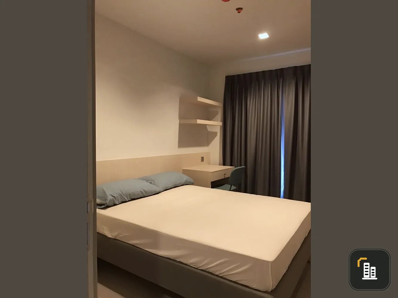 For rent!! Condo Life Asoke, 19th floor, garden view, new room, fully furnished. Ready to move in immediately, don't miss it!!