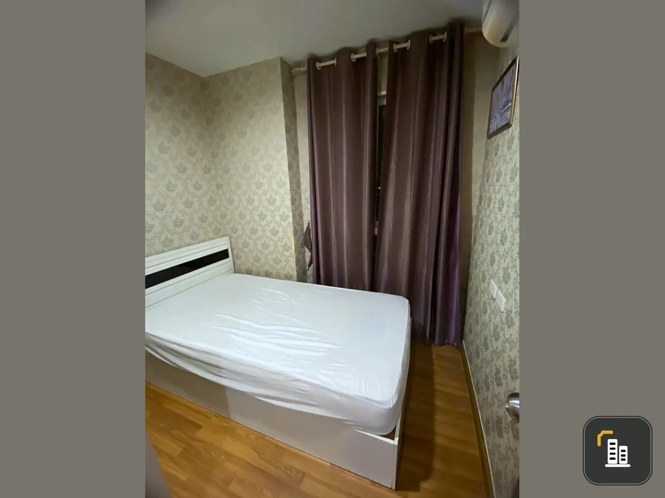 Condo for rent, Diamond Ratchada, 2 bedrooms, 2 bathrooms, 17th floor, ready to move in, easy to travel, do not miss!