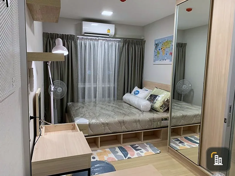 The room is beautiful Fully furnished and ready You can move in at Plum Condo Rangsit Alive 1 for rent.