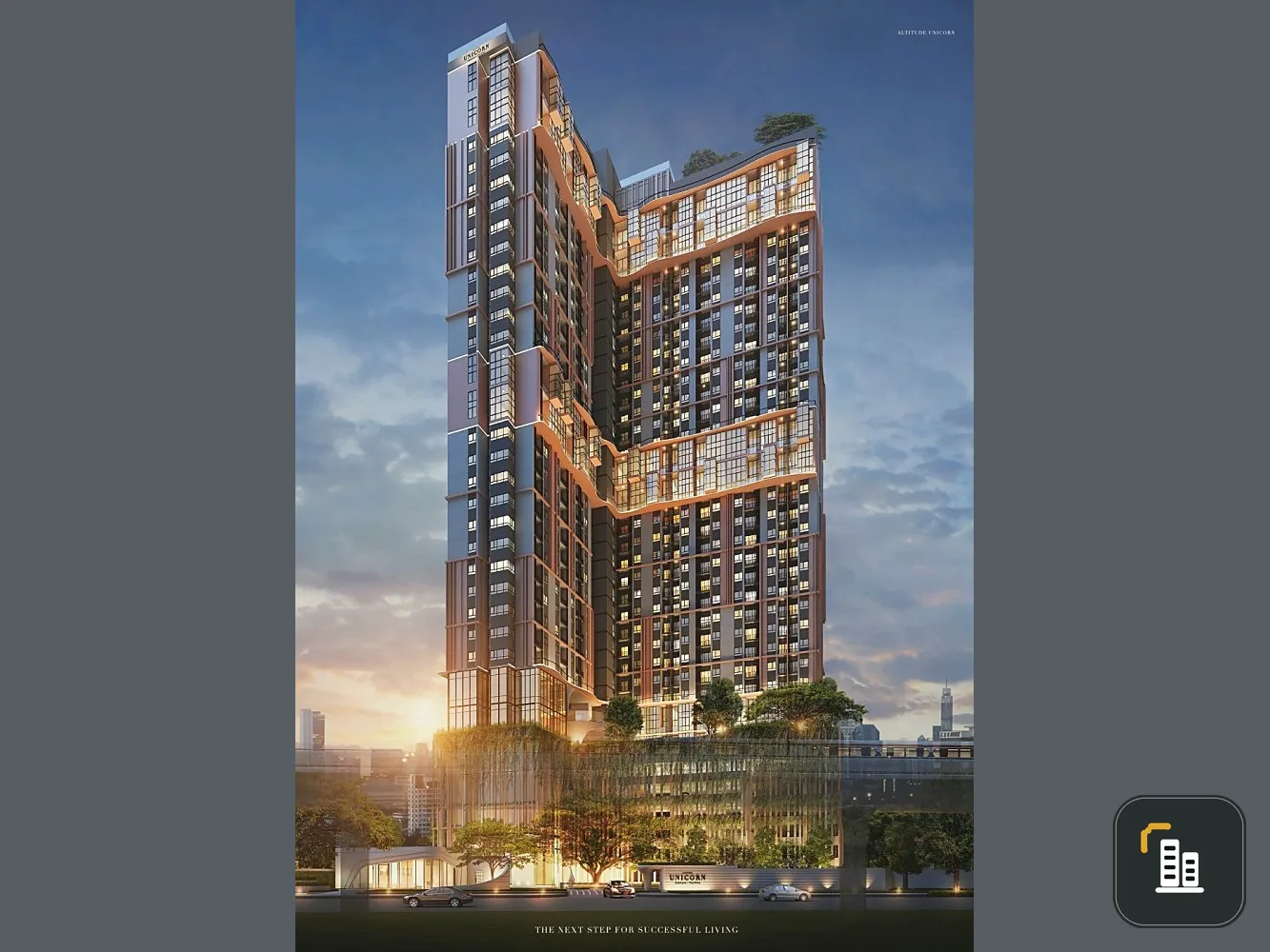 Condo for rent Altitutude Unicorn Sathorn Thapra, complete equipment in the room, ready to move in, pool view, north, book now