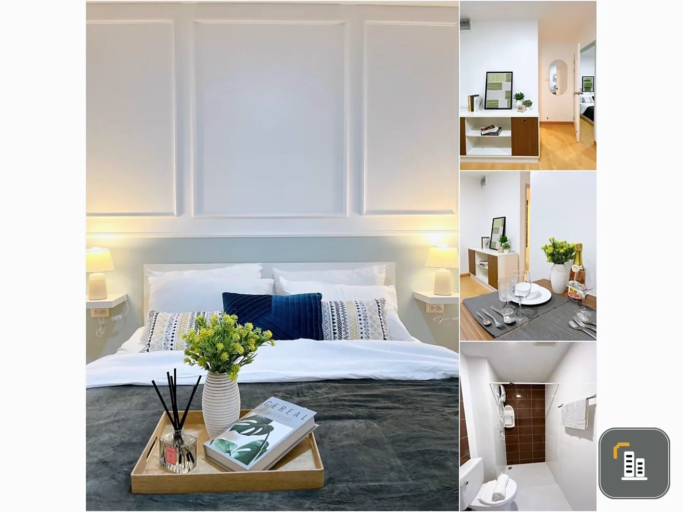 Selling Smart Condo Rama 2, 2nd floor, beautiful room, great price, fully furnished, do not miss it!!