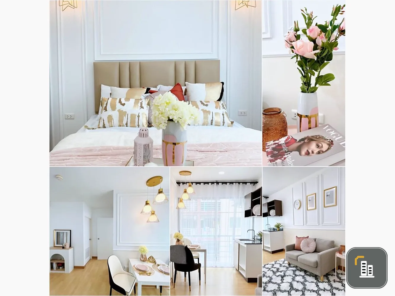 Selling Smart Condo Rama 2, beautiful decorated room, ready to move in, 5th floor, great price, don't miss it!!