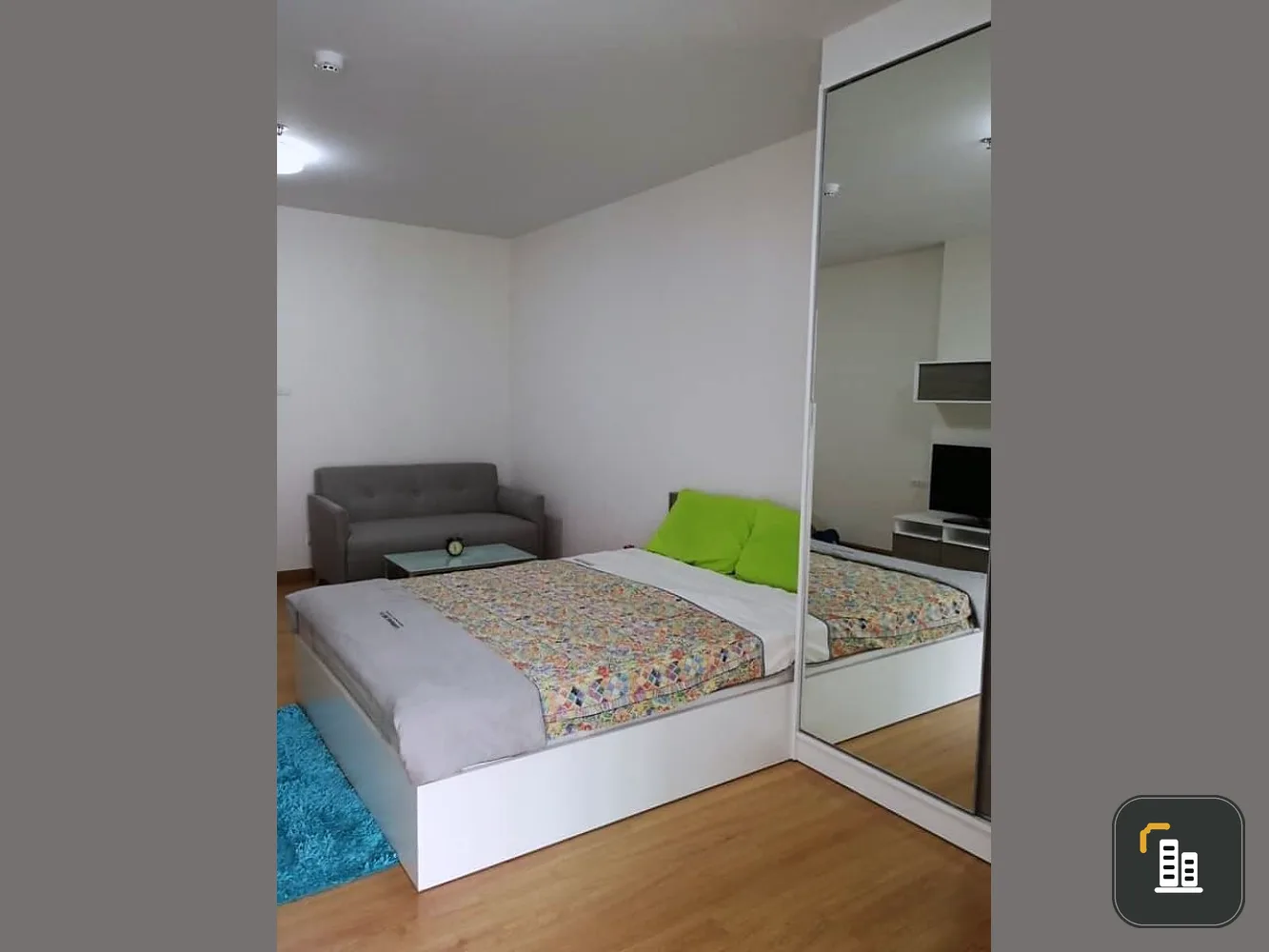 Condo for sale, Supalai City Resort Chaengwattana, ready to move in, good investment, good to live by yourself. Tell me don't miss it