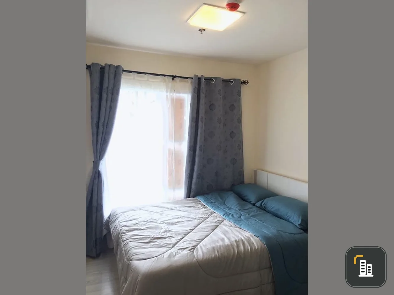 Sell / rent Aspire Rattanathibet, 2 nice rooms, floor 12 A, pool view. There is a washing machine in the room. Book now.
