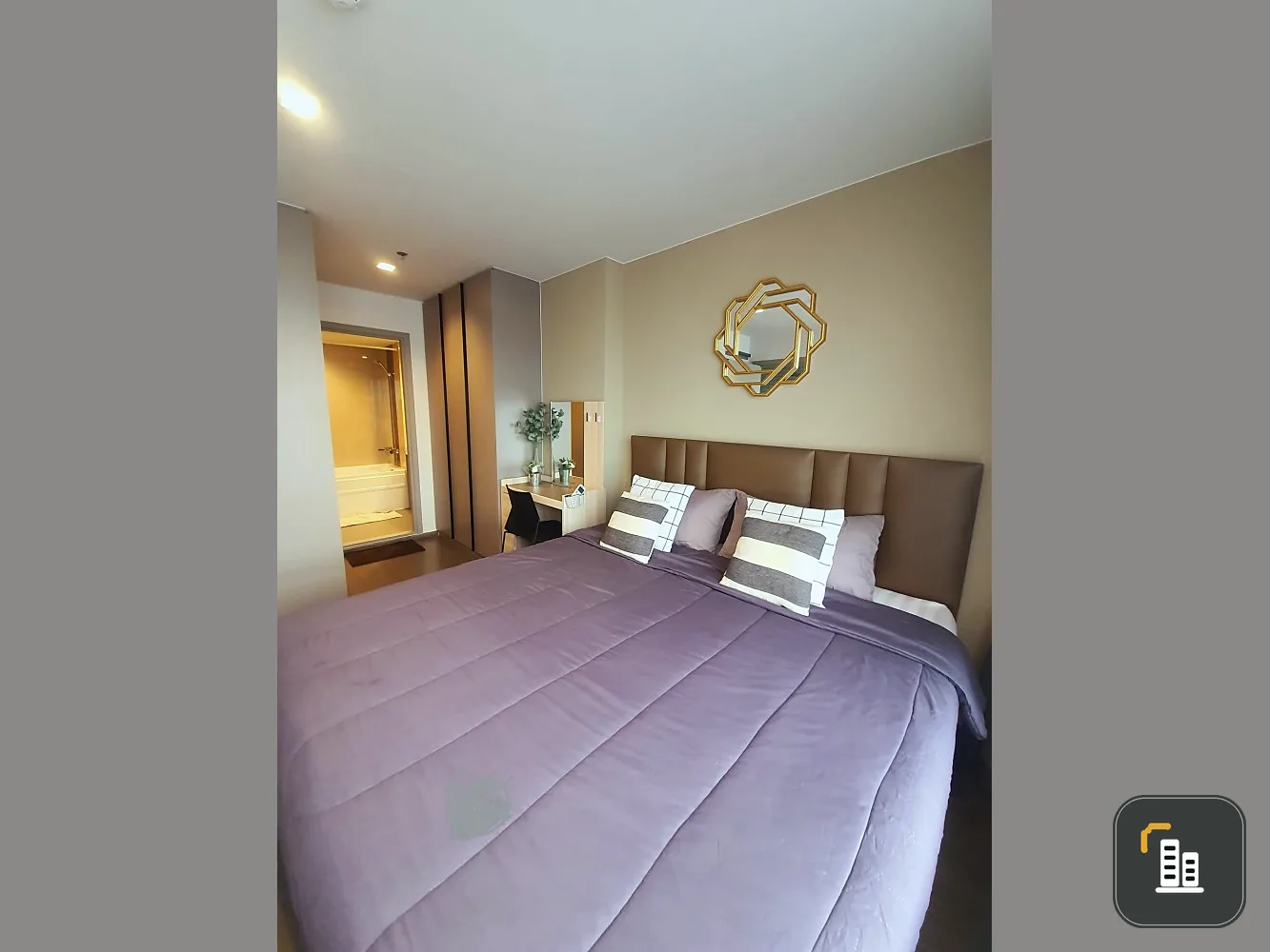 Condo for rent, Ideo Sukhumvit 93, facing north, not hot, fully furnished, near BTS, convenient transportation