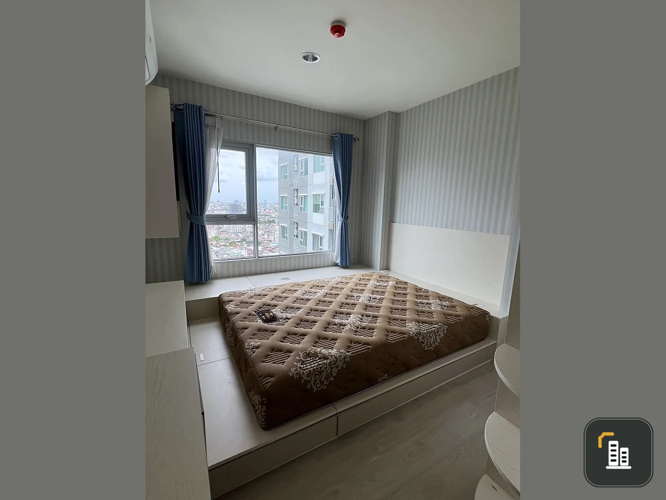 Condo for rent, Aspire Sathorn-Thapra, high view, built-in index, the whole room is fully furnished, hurry to reserve