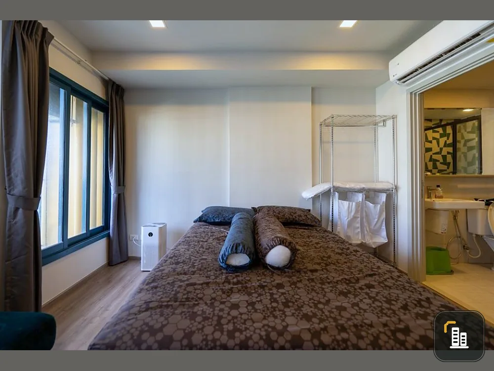 Condo for sale, The Base Sukhumvit 50, not hot room, furniture and electrical appliances, ready to move in