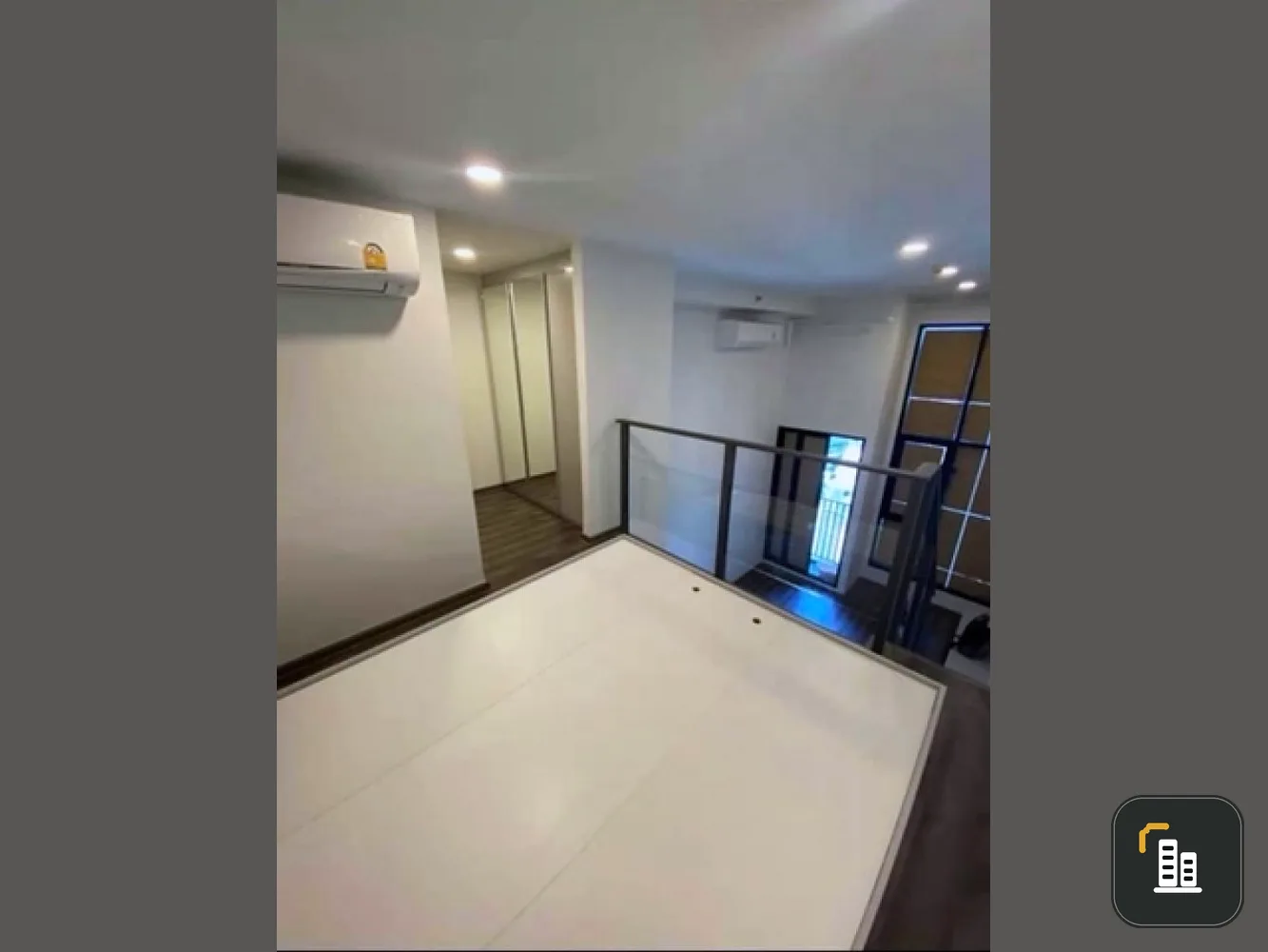 For rent!! Condo Knightsbridge Space Rama 9, new room, unboxing, 26th floor, pool view, don't miss it!!
