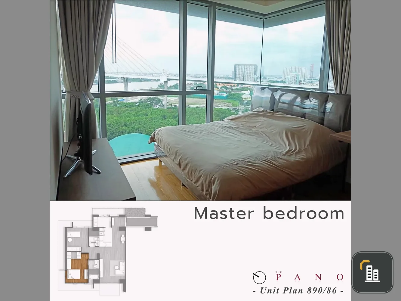 Sell/Rent The Pano Condo, new room, fully furnished, don't wait.