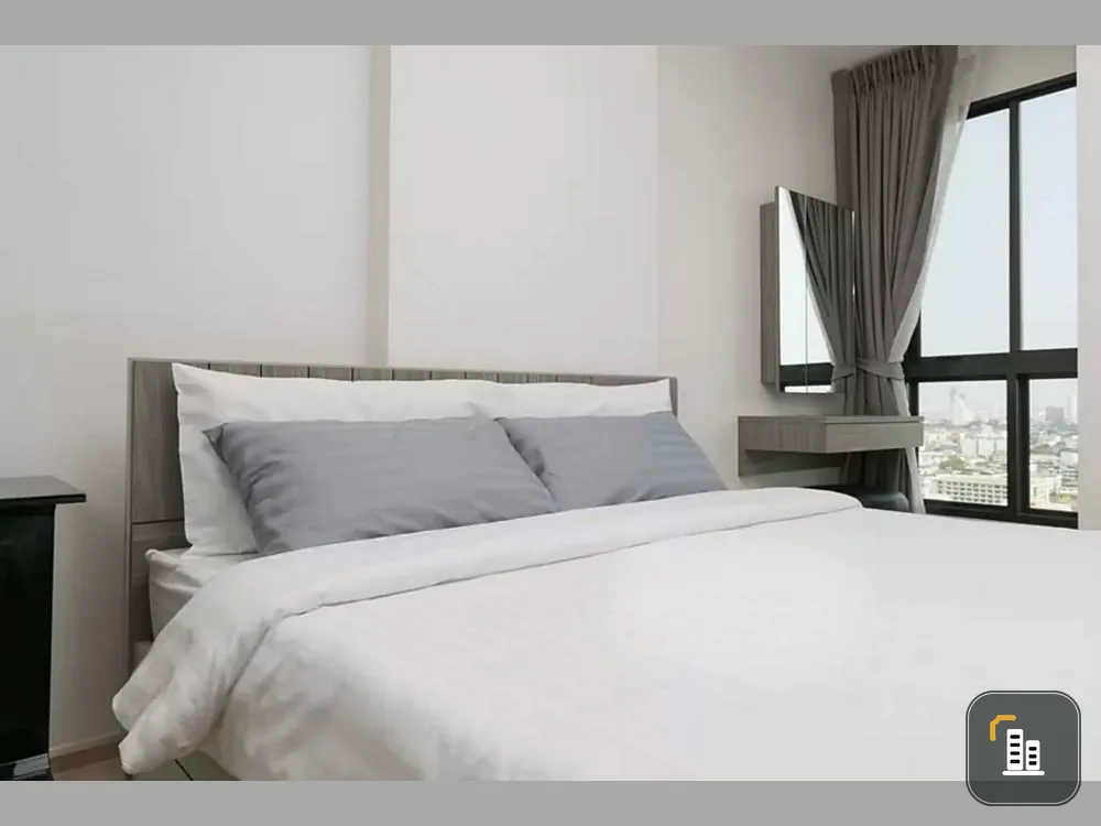 Condo for sale, Ideo Sathorn-Thapra, 21st floor, balcony, very good wind. Great city view Completely decorated in one place. Book now.